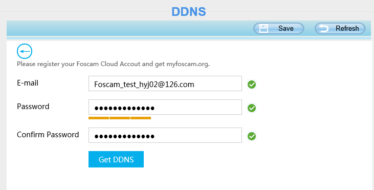 Myfoscam cloud store