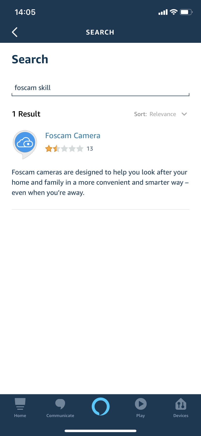 does foscam work with alexa