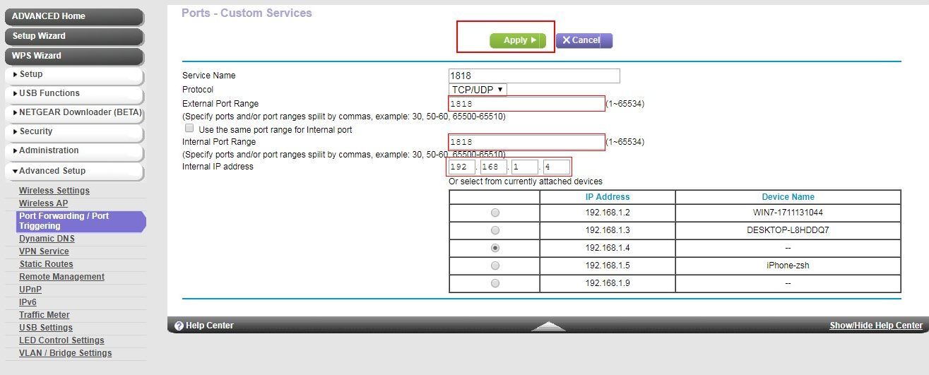 SOLVED] Port Forwarding for IP Camera not working