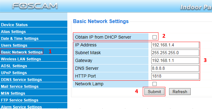 SOLVED] Port Forwarding for IP Camera not working