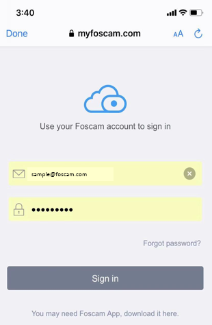 foscam google home hub