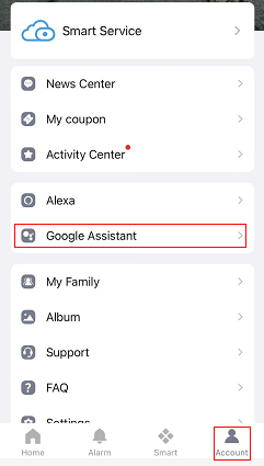 Foscam with shop google home