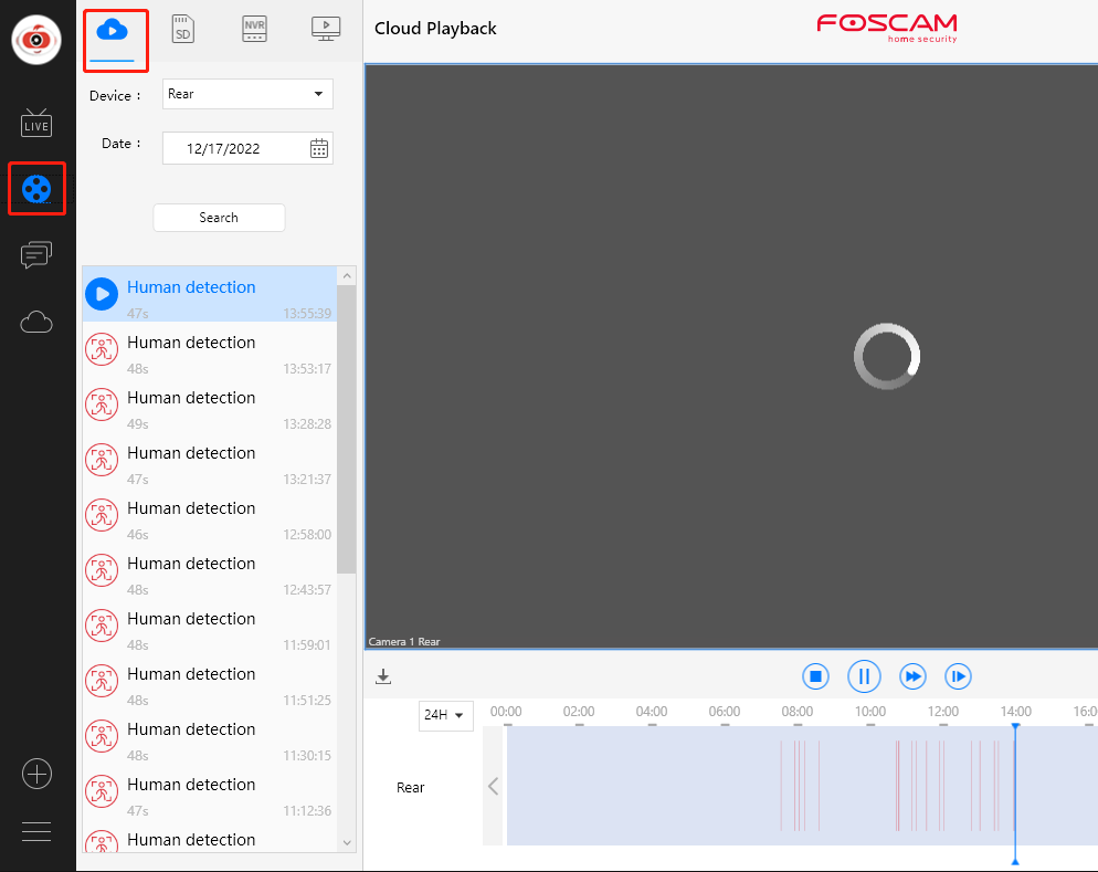 Foscam deals cloud recording